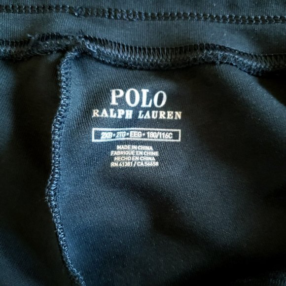 Polo Ralph Lauren Men's 2XB Big & Tall Double-Knit Jogger Drawstring Sweatpants - Picture 5 of 6